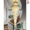Đèn chùm pha lê thả thông tầng led cao cấp sl1003