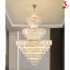 Đèn chùm thả thông tầng pha lê 3 tầng cao cấp TT1007