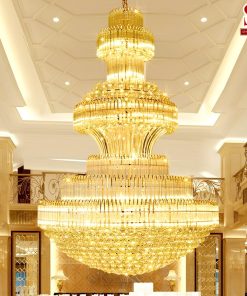 Đèn chùm thả thông tầng pha lê hoàng gia cao cấp TT1006