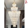 Đèn chùm thả thông tầng pha lê hoàng gia cao cấp TT1008