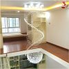 Đèn chùm thả thông tầng pha lê xoắn ốc cao cấp sl1017