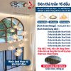 Đèn chùm thả thông tầng thuỷ tinh nghệ thuật cao cấp sl1030