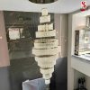 Đèn chùm thông tầng pha lê thác nhiều tầng cao cấp sl1046