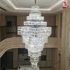 Đèn chùm thông tầng pha lê thác nước nhiều tầng cao cấp sl1019